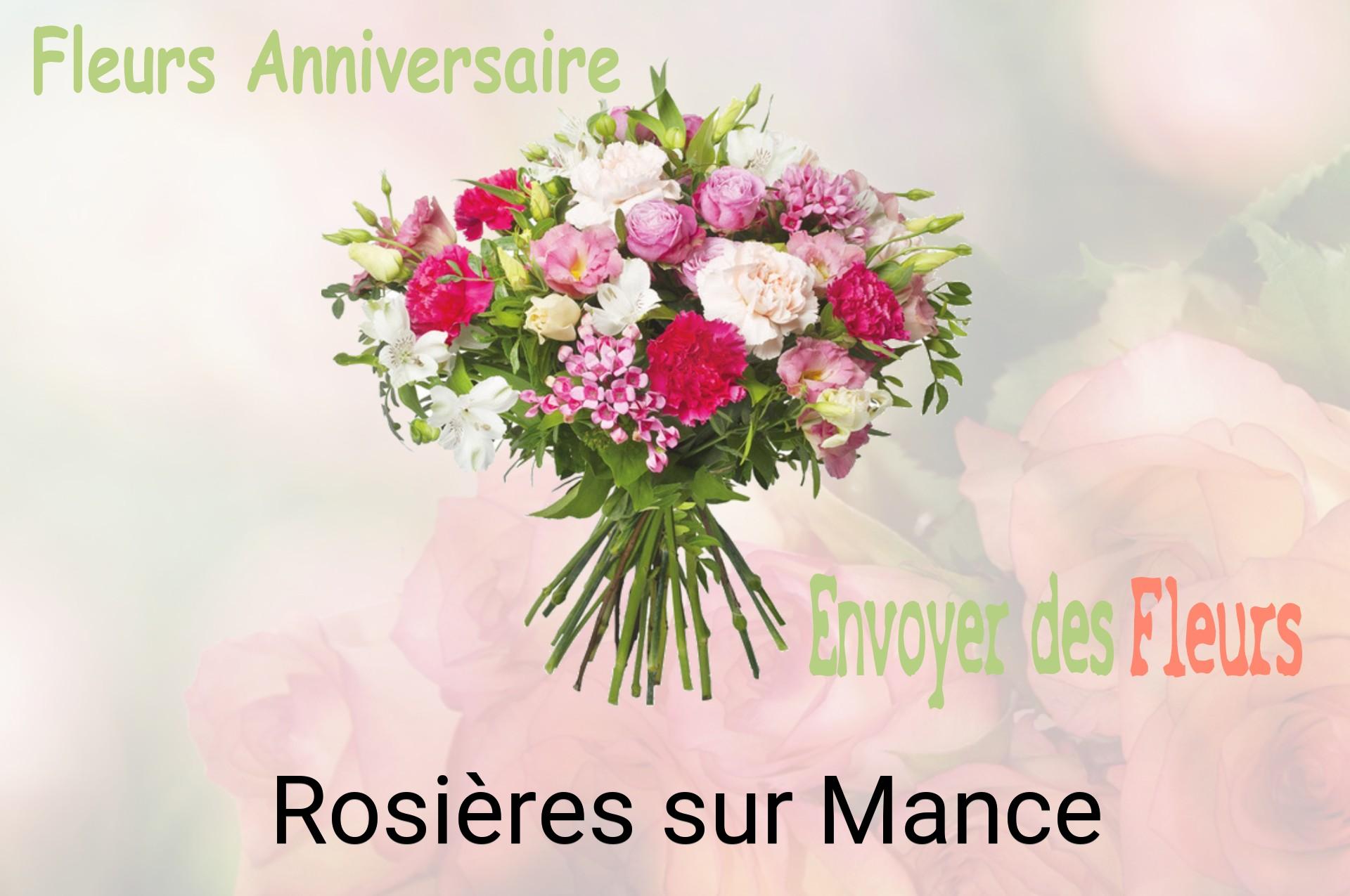 Bouquet de fleurs d’anniversaire livré à Rosières-sur-Mance