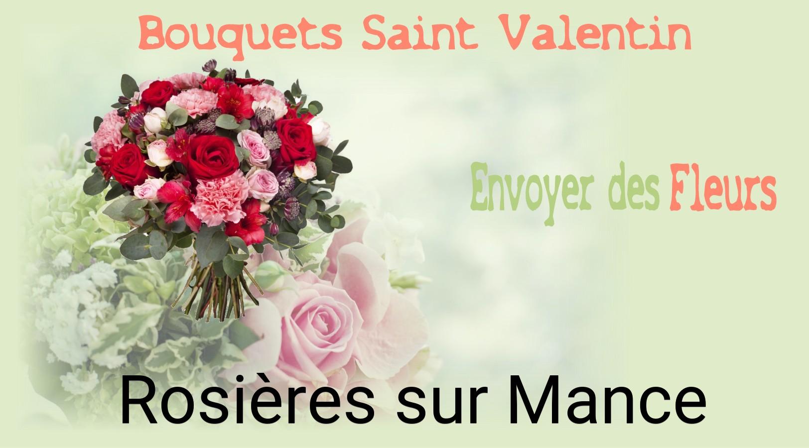 Roses de Saint-Valentin livrées à Rosières-sur-Mance